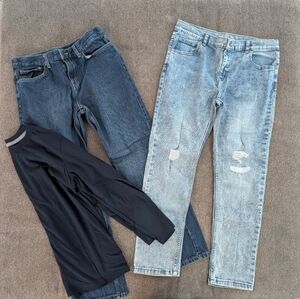 Boys Bundle - 3 pieces. XL top and 2 pair 14 husky jeans